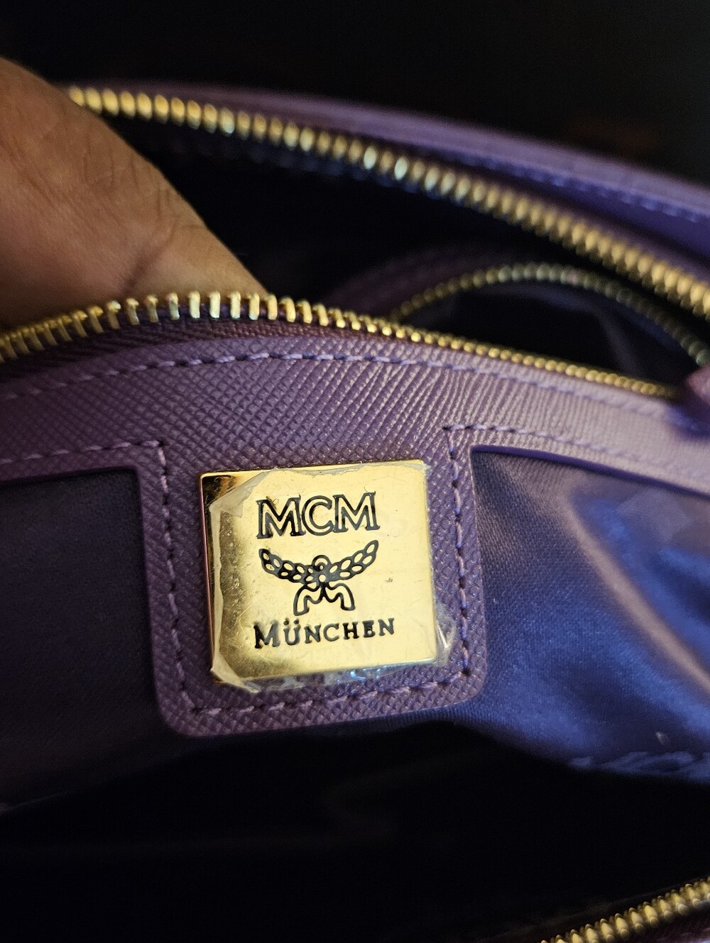 MCM Safiano Leather Large 2way Bag - Picture 3 of 12